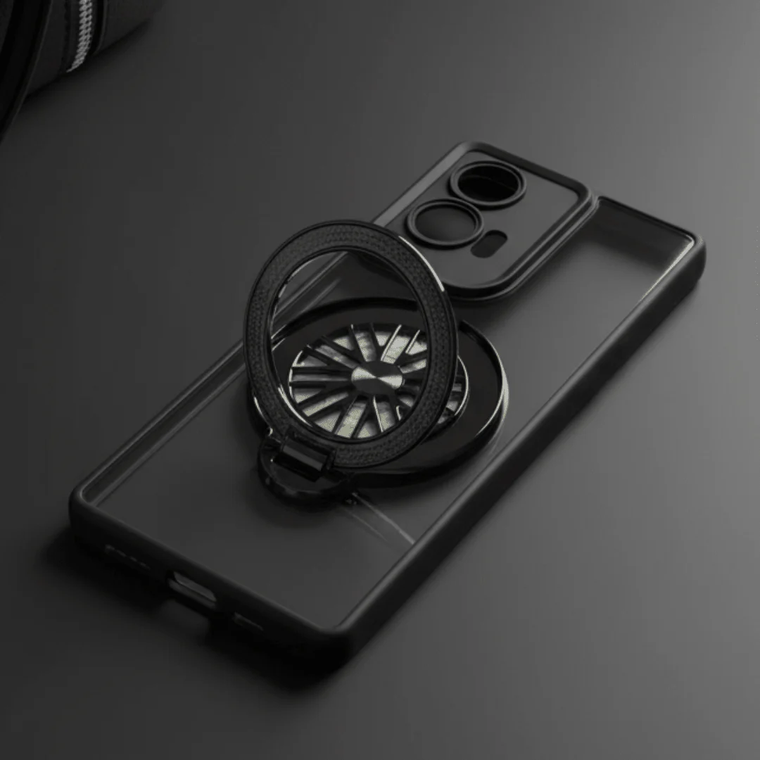 AeroRing Black Transparent  Case for Motorola Edge 50 Fusion - Image 2
