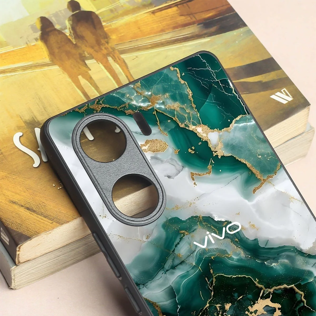 Auric Glaze metal back case for Vivo V29e - Image 3