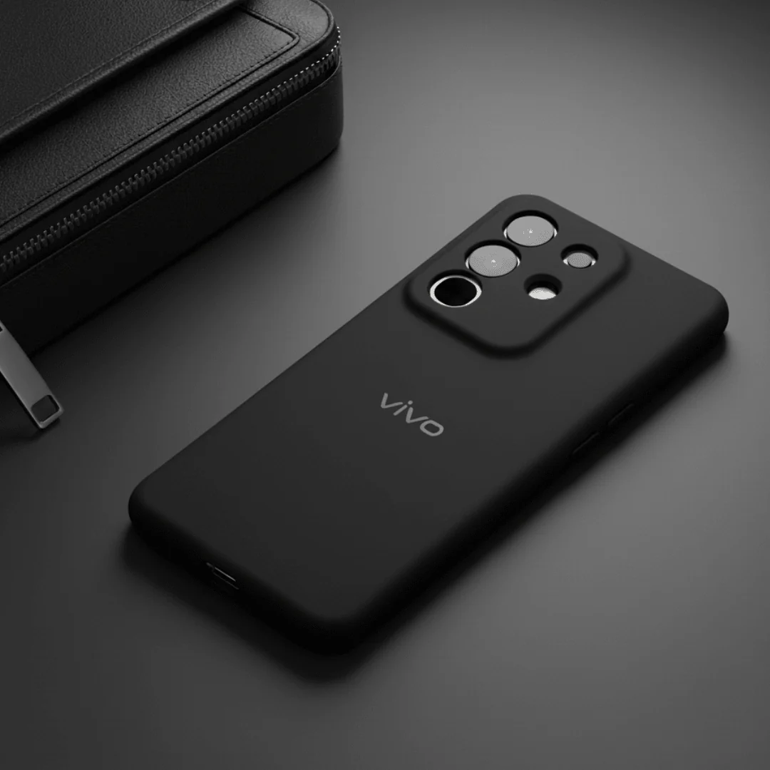 Black Camera Original Silicone case for Vivo T4X