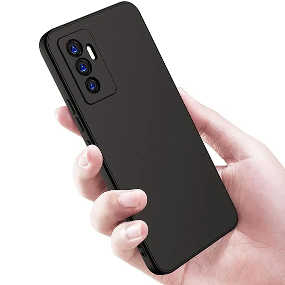 Black Camera Original Silicone case for Vivo V23e