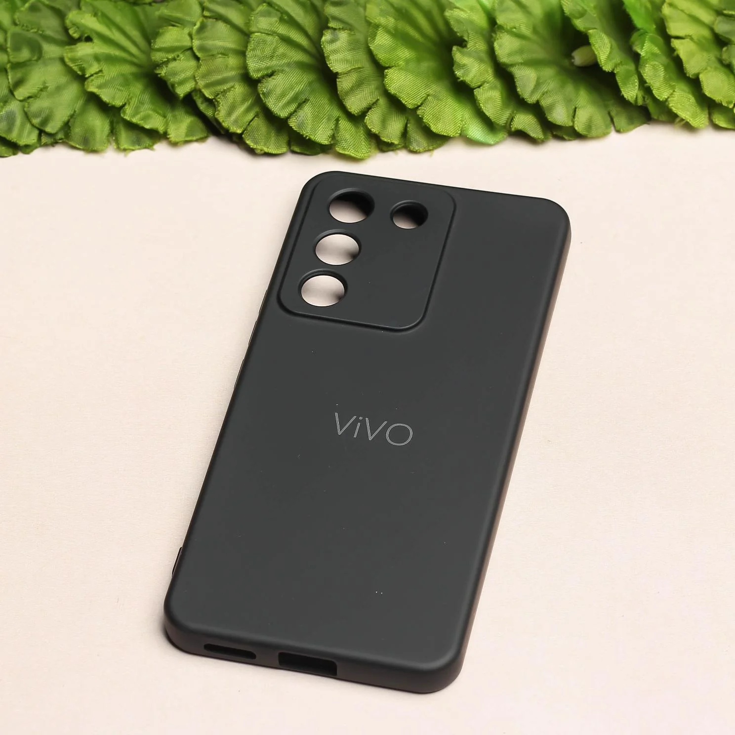 Black Camera Original Silicone case for Vivo Y200 - Image 2