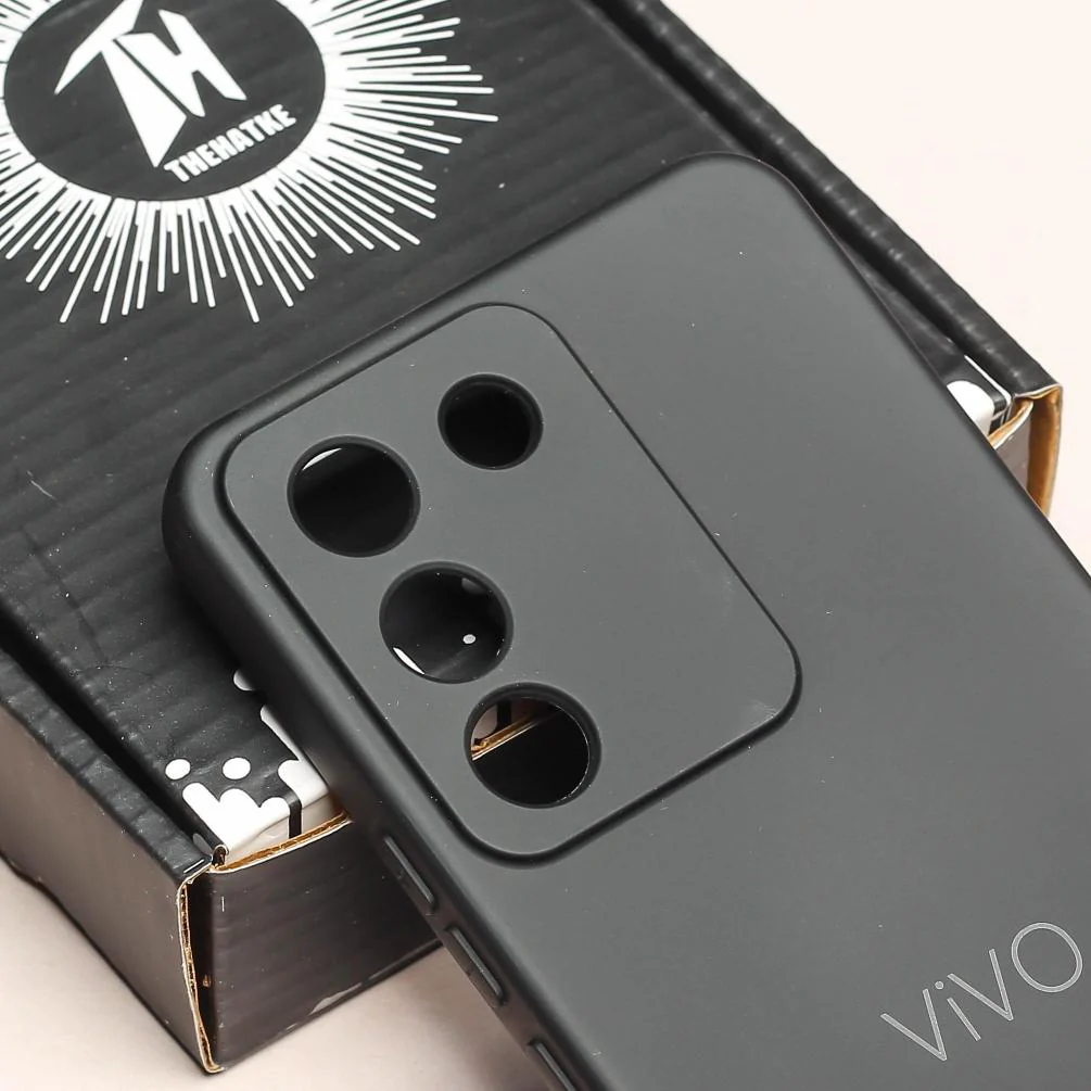 Black Camera Original Silicone case for Vivo Y200 - Image 4