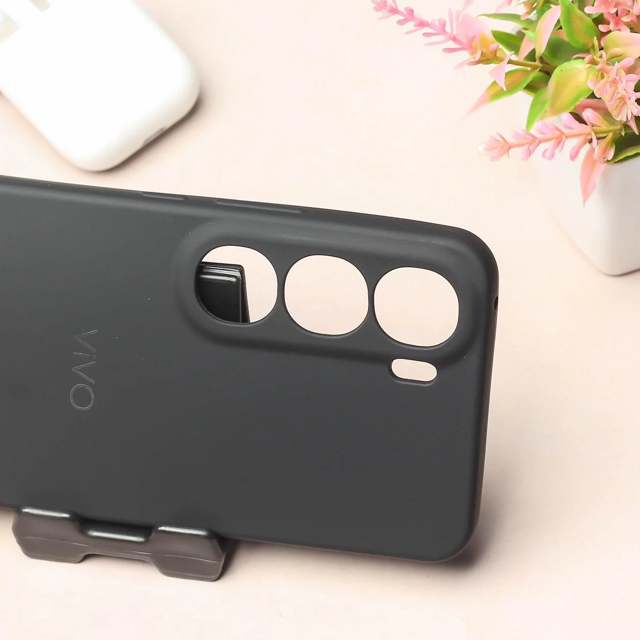 Black Camera Original Silicone case for Vivo Y300 - Image 3