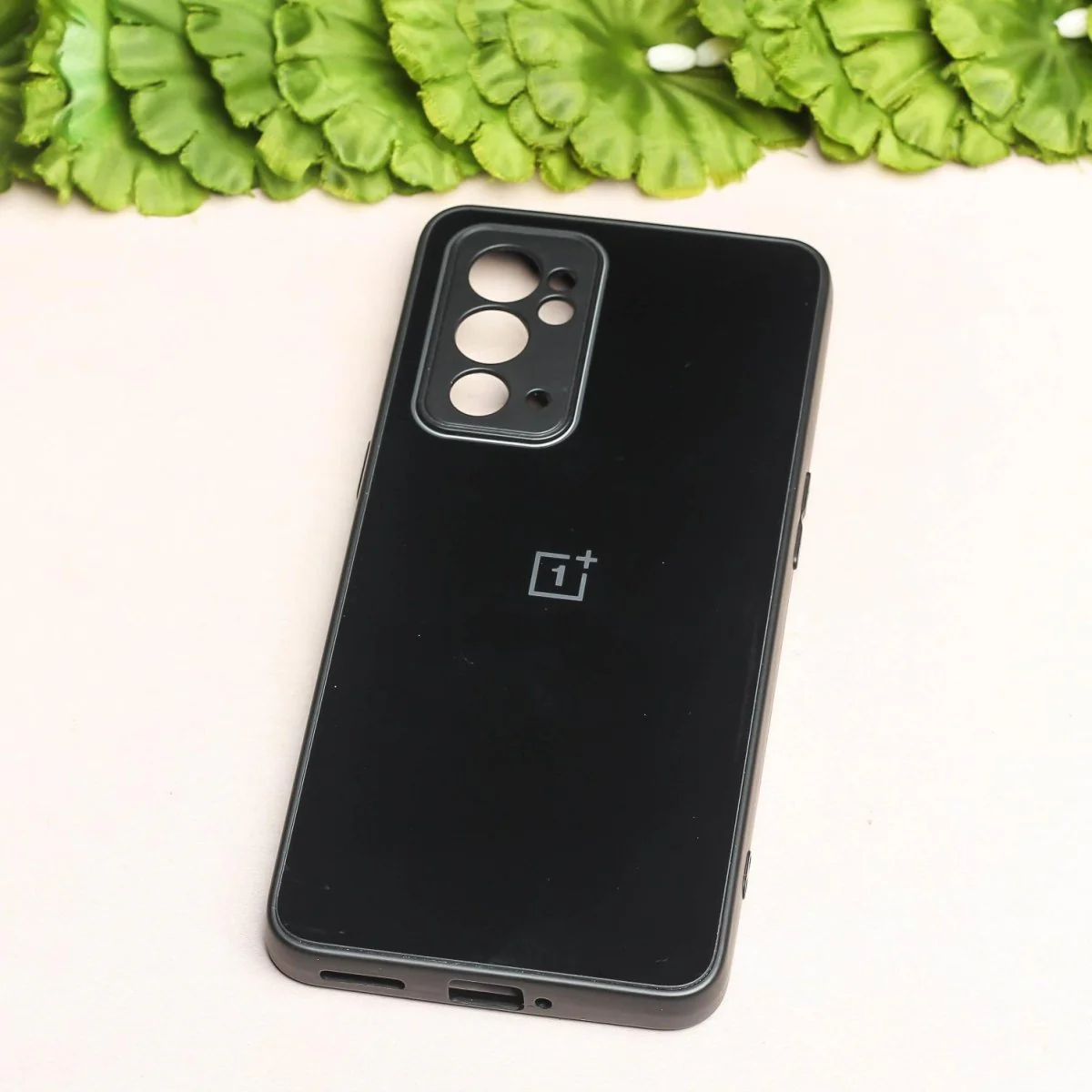Black camera Safe mirror case for Oneplus 9RT - Image 2