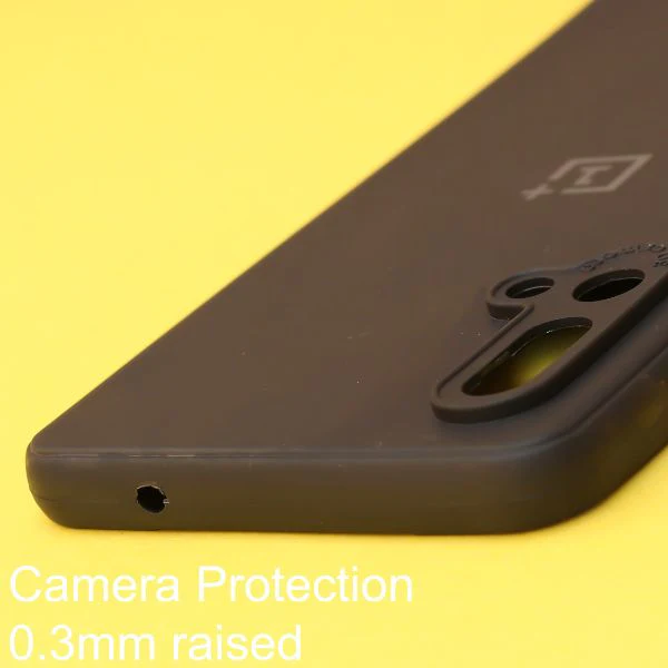 Black Camera Silicone Case for Oneplus Nord CE - Image 4