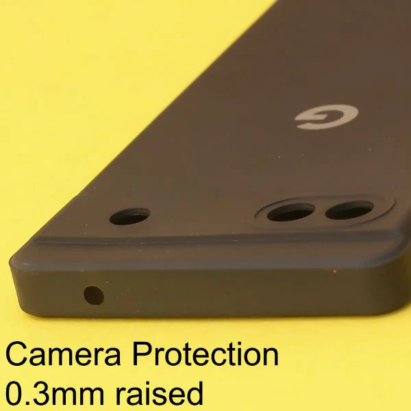 Black Candy Camera Silicone Case for Google Pixel 6A - Image 3