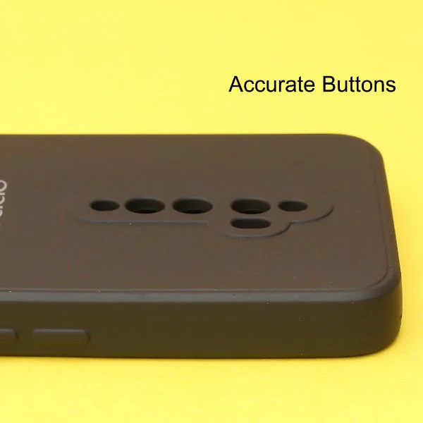 Black Candy Silicone Case for Oppo Reno 2F - Image 3