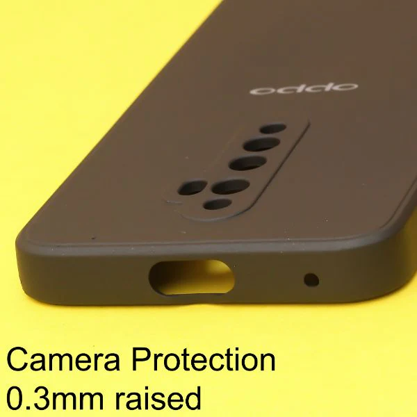 Black Candy Silicone Case for Oppo Reno 2F - Image 4