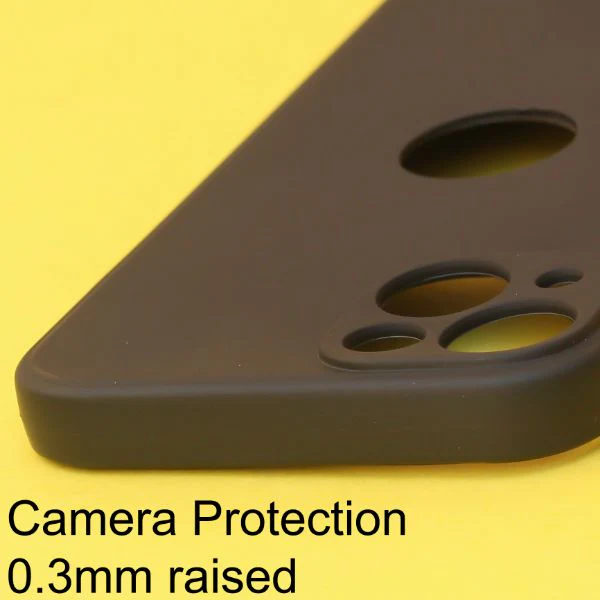 Black Candy Logo Cut Silicone Case for Apple Iphone 13 - Image 4