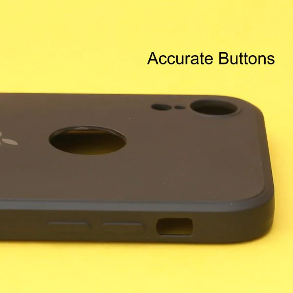 Black Candy Logo Cut Silicone Case for Apple Iphone XR - Image 3