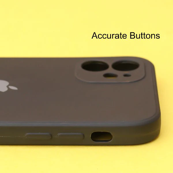 Black Candy Silicone Case for Apple Iphone 12 - Image 3