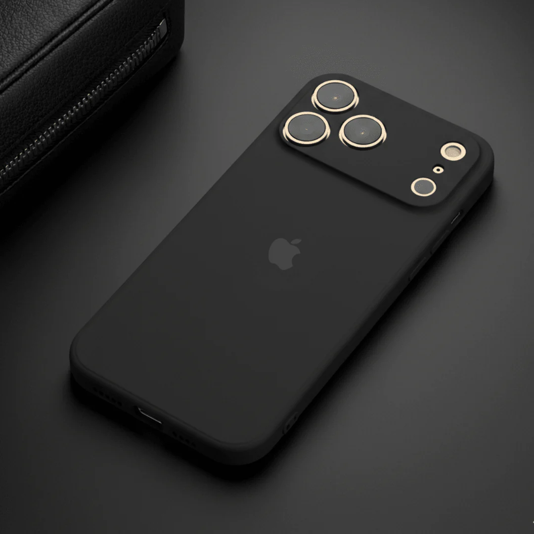 Black Candy Silicone Case for Apple Iphone 17 Pro