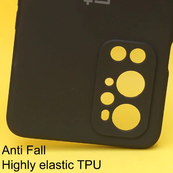 Black Candy Silicone Case for Oneplus 9 Pro - Image 2