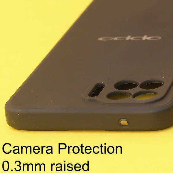 Black Candy Silicone Case for Oppo F17 - Image 4