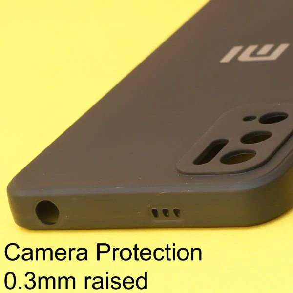 Black Candy Silicone Case for Poco M3 Pro - Image 3