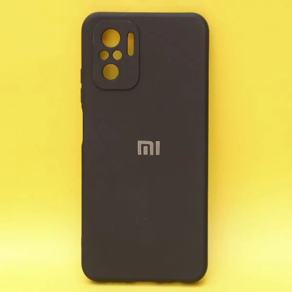 Black Candy Silicone Case for Redmi note 10 4g
