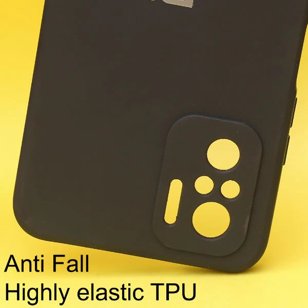 Black Candy Silicone Case for Redmi note 10 4g - Image 2