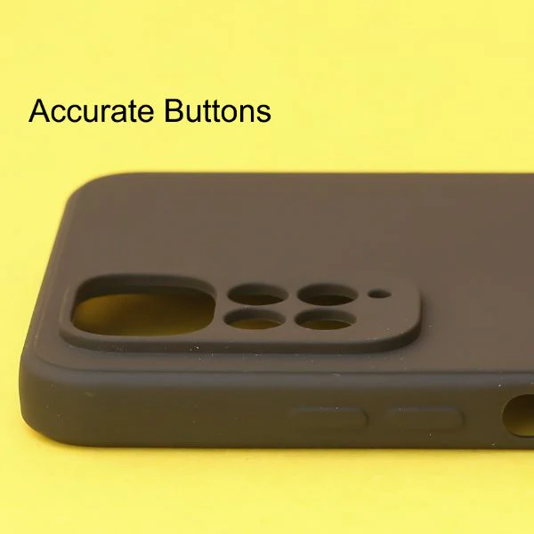 Black Candy Silicone Case for Redmi note 11 - Image 4