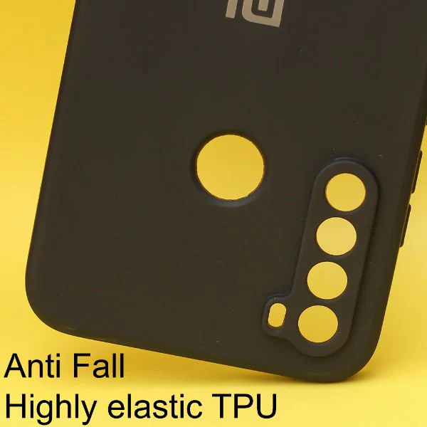 Black Candy Silicone Case for Redmi note 8 - Image 2