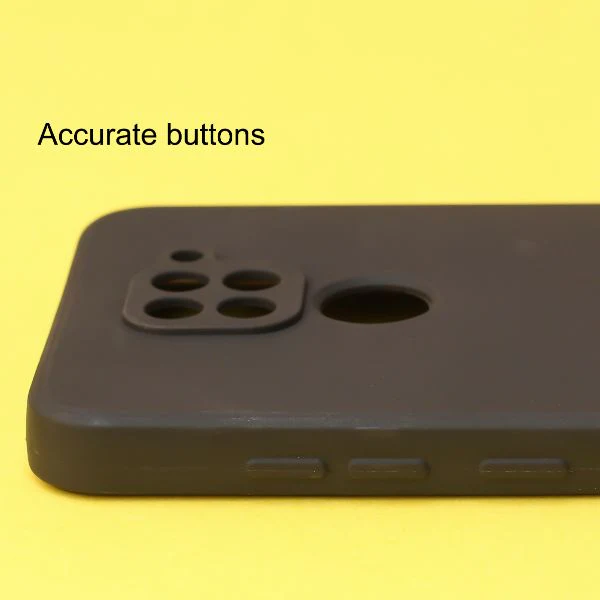 Black Candy Silicone Case for Redmi note 9 - Image 3