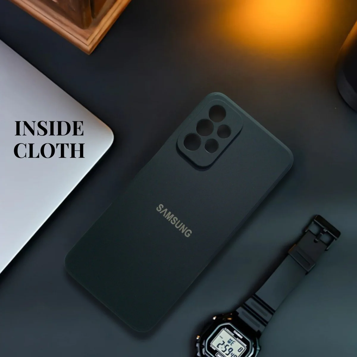 Black Candy Silicone Case for Samsung A23 - Image 5