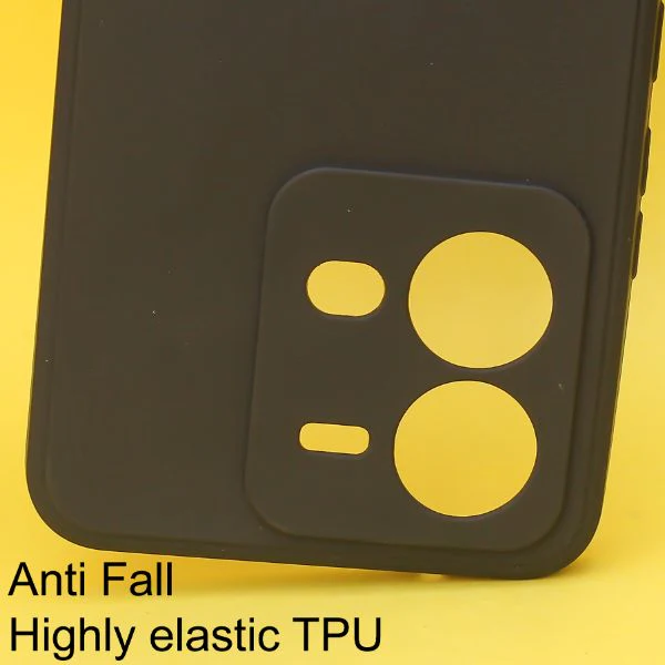 Black Candy silicone Case for Vivo V25 - Image 2