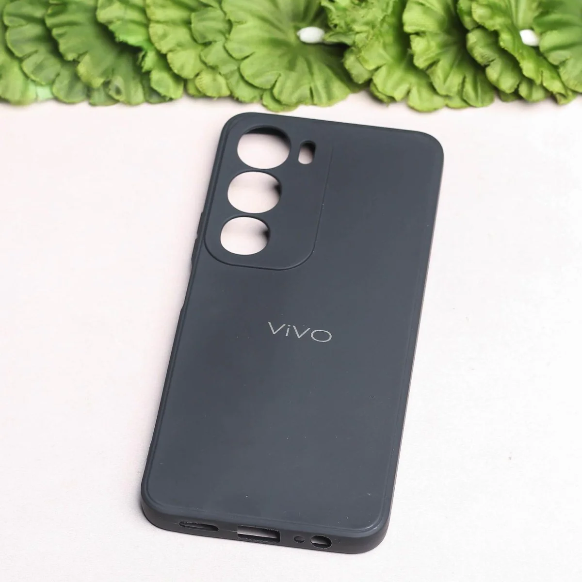 Black Candy Silicone Case for Vivo Y29 - Image 2