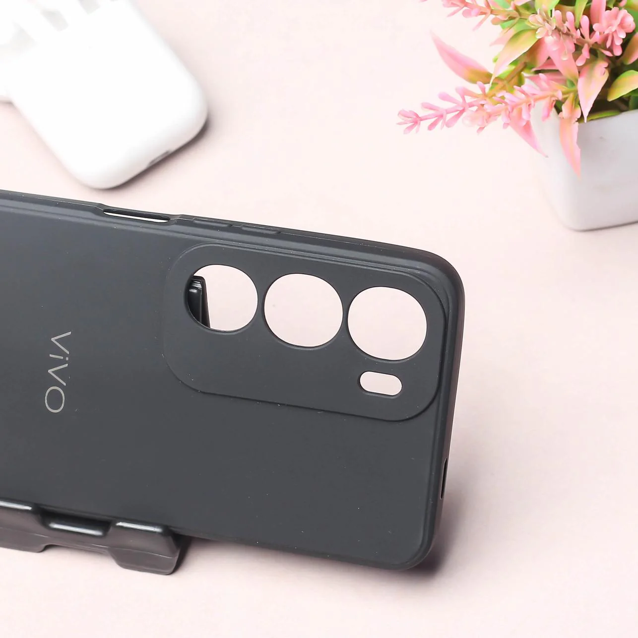 Black Candy Silicone Case for Vivo Y29 - Image 3