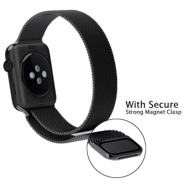 Black Chain Strap For Apple Iwatch (42mm/44mm) - Image 5