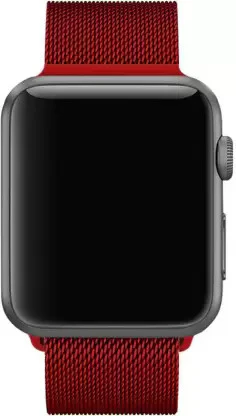 Red Chain Strap For Smart Watch 20mm - Image 3