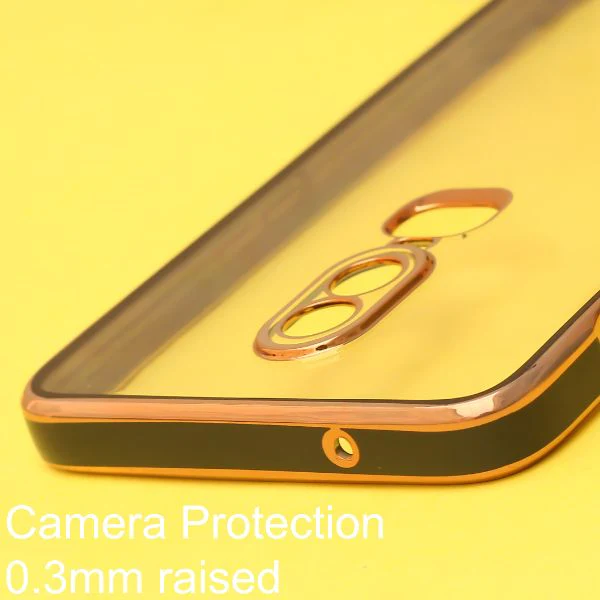 Black Electroplated Transparent Case for Oneplus 6 - Image 5