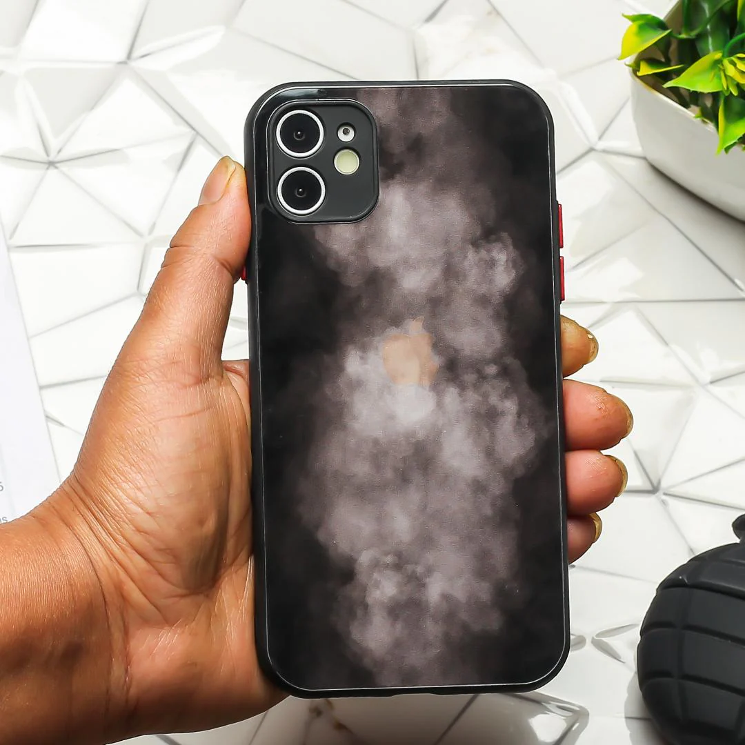 Black Fog Glass Case for Apple iPhone 11