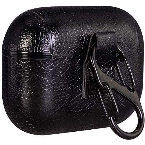Black Leather Case For Apple Airpods 3 - Image 3