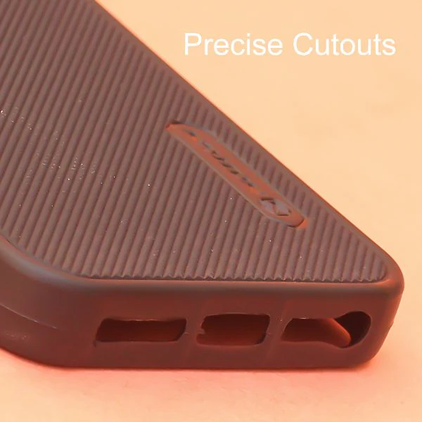 Black Logo Cut Niukin Silicone Case for Apple iphone 5/5s - Image 6