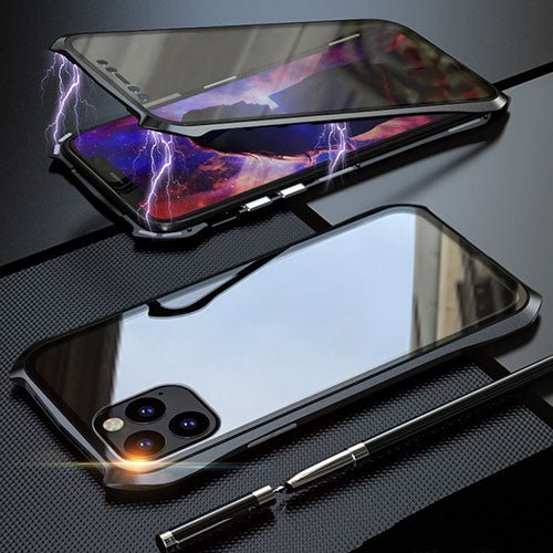 Black Magnetic Back Case for Apple iphone 11 Pro