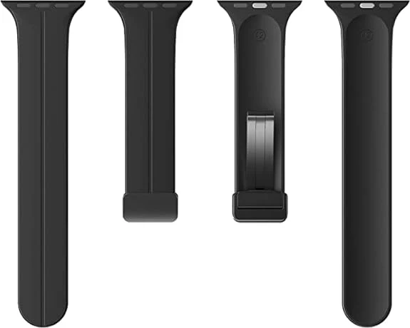 Black Magnetic Clasp Adjustable Strap For Apple Iwatch (45mm/49mm) - Image 3