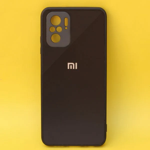 Black mirror Silicone  case for Redmi note 10 4g