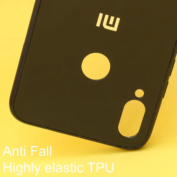Black mirror Silicone  case for Redmi note 7 - Image 2