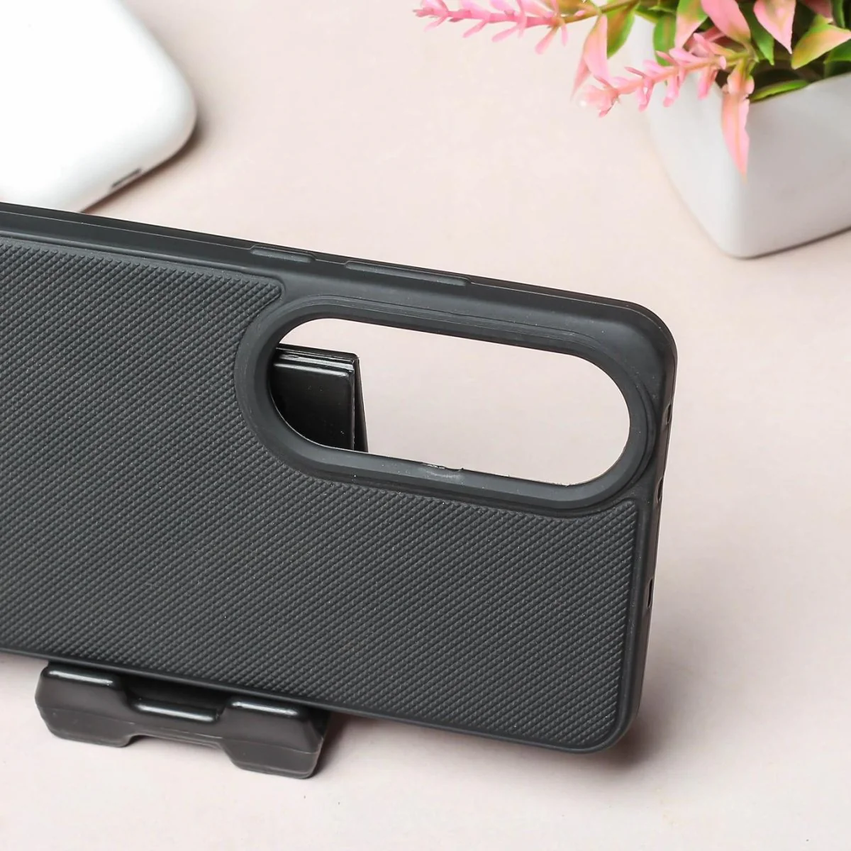 Black Niukin Silicone Case for Oneplus Nord CE 4 Lite - Image 3