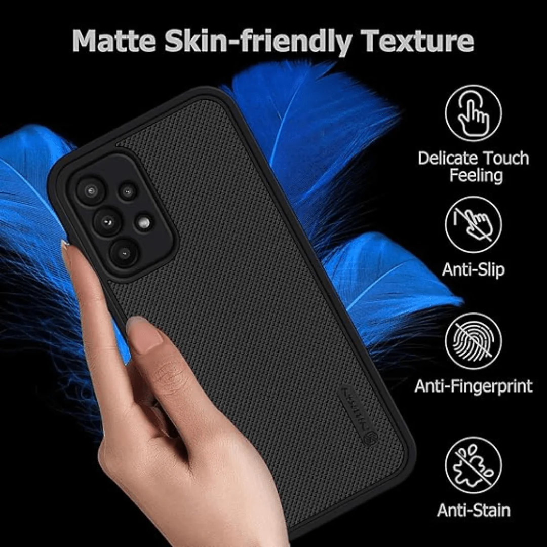 Black Niukin Silicone Case for Samsung A23 - Image 3