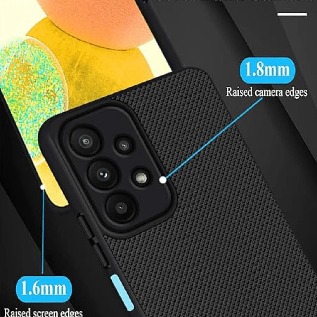 Black Niukin Silicone Case for Samsung A23 - Image 4