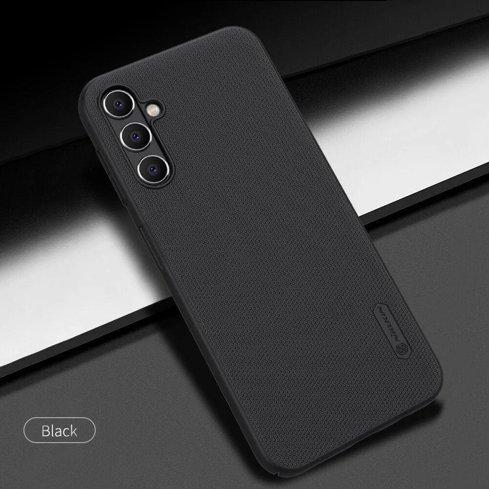 Black Niukin Silicone Case for Samsung A55