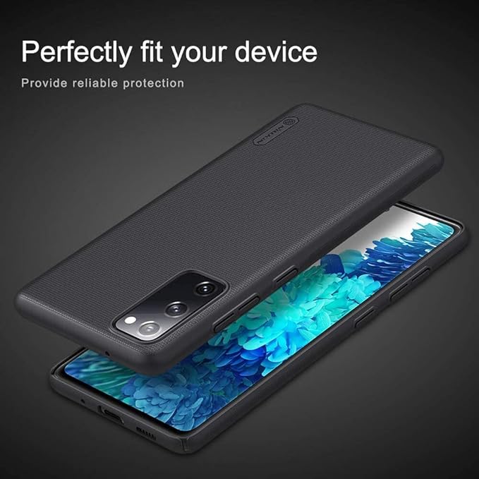 Black Niukin Silicone Case for Samsung S20 FE - Image 2