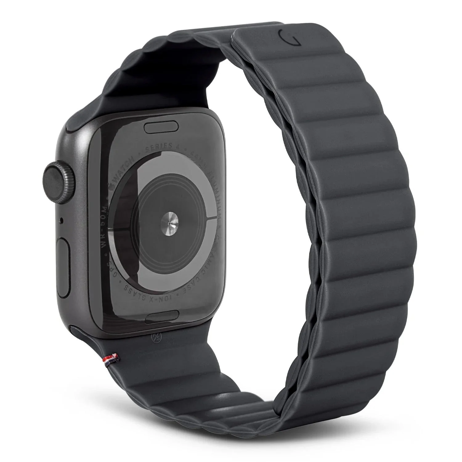 Black Ocean Loop Watch Strap For apple For Apple Watch SERIES SE GEN 2 (42mm/44mm/45mm/46mm/49mm) - Image 3