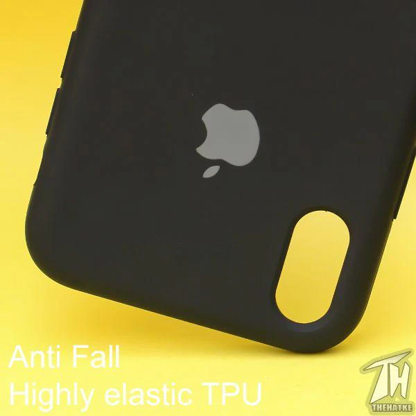 Black Original Silicone case for Apple iphone Xs Max - Image 3