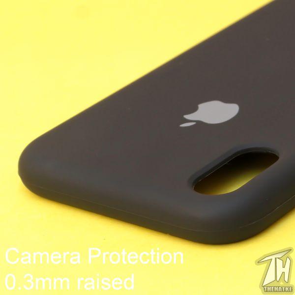 Black Original Silicone case for Apple iphone Xs Max - Image 4