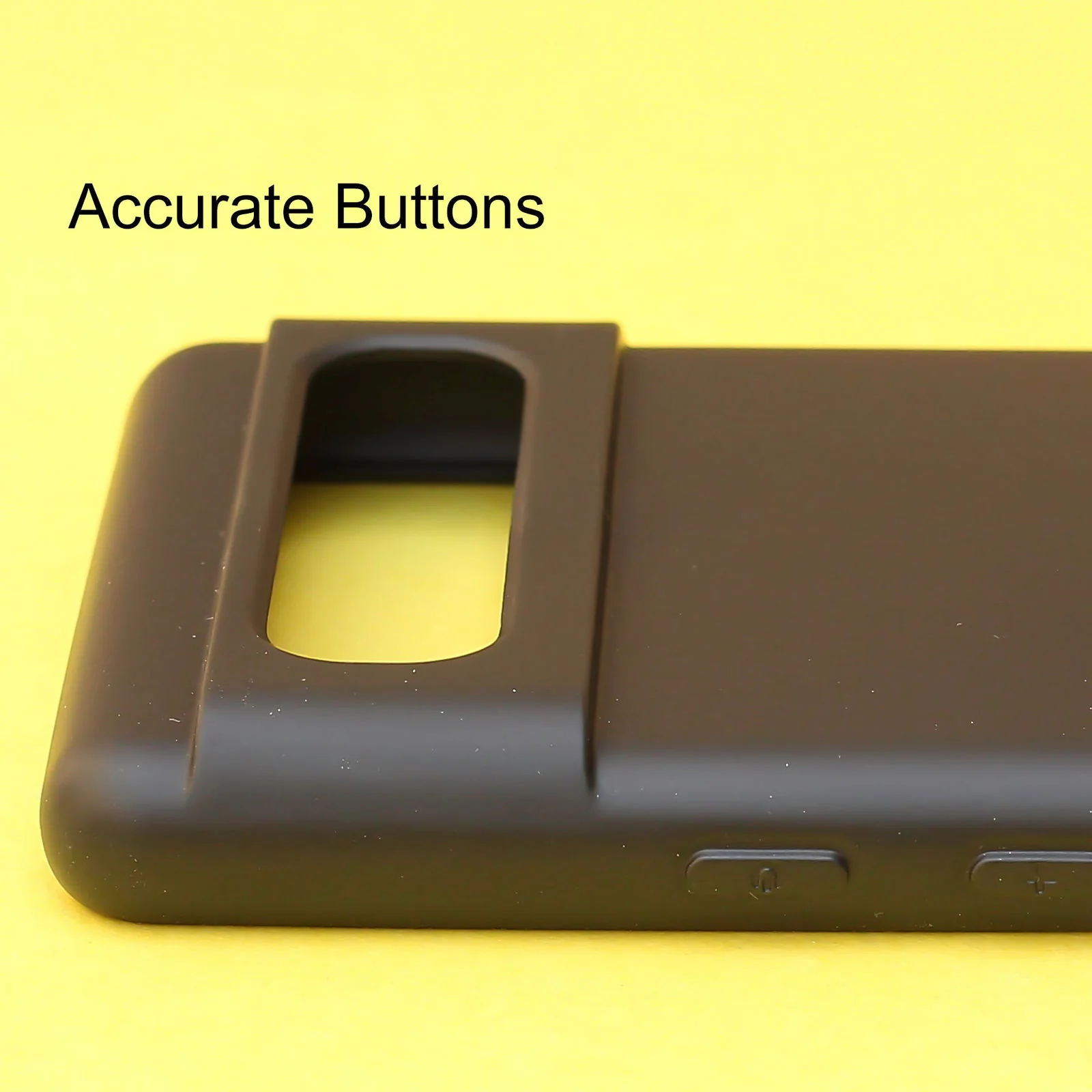 Black Original Silicone case for Google Pixel 8 - Image 4