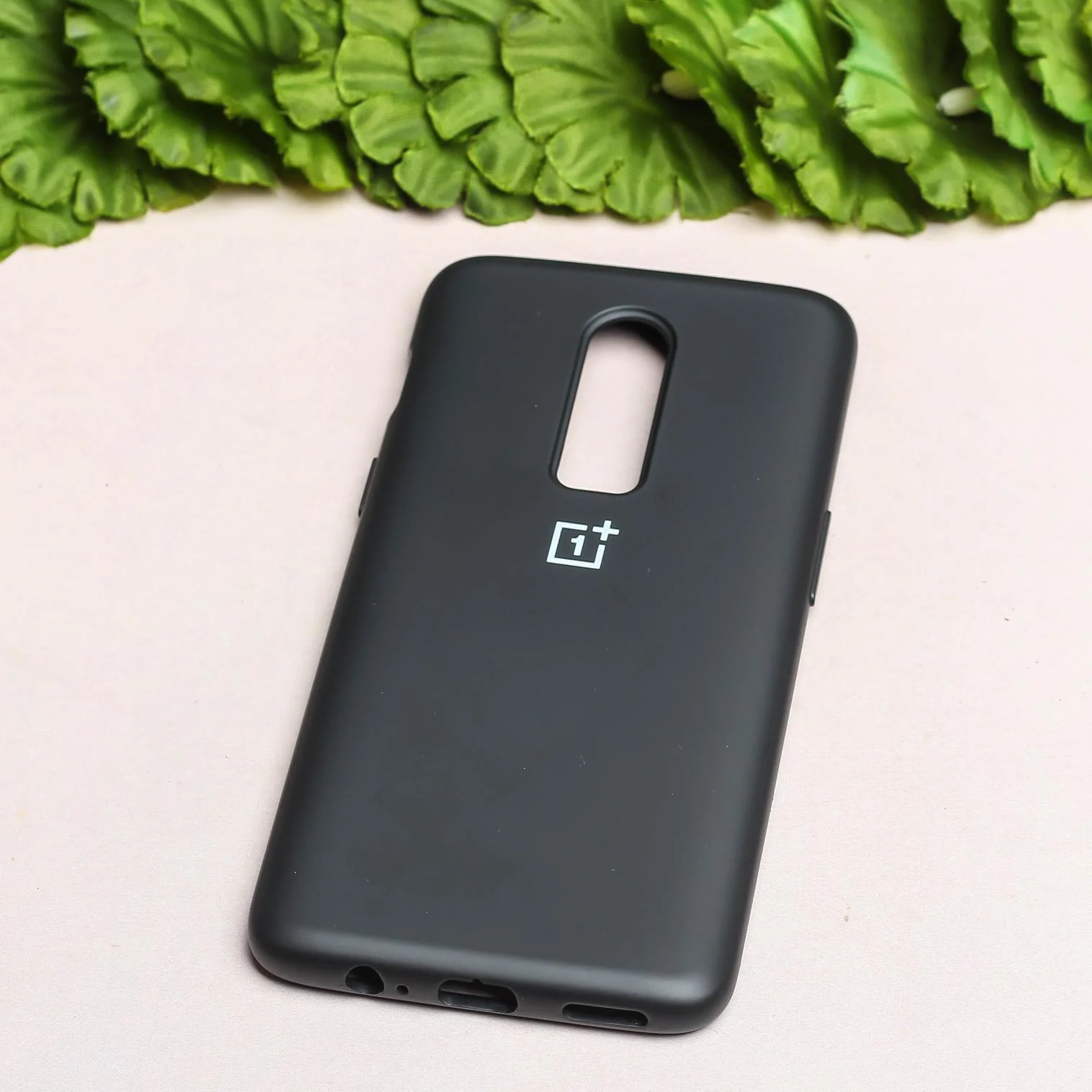 Black Original Silicone case for Oneplus 6 - Image 3