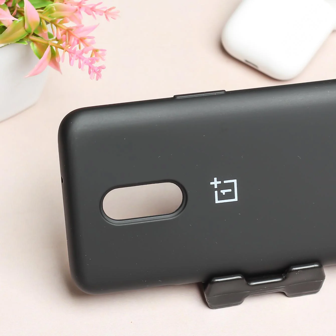 Black Original Silicone case for Oneplus 6T - Image 3