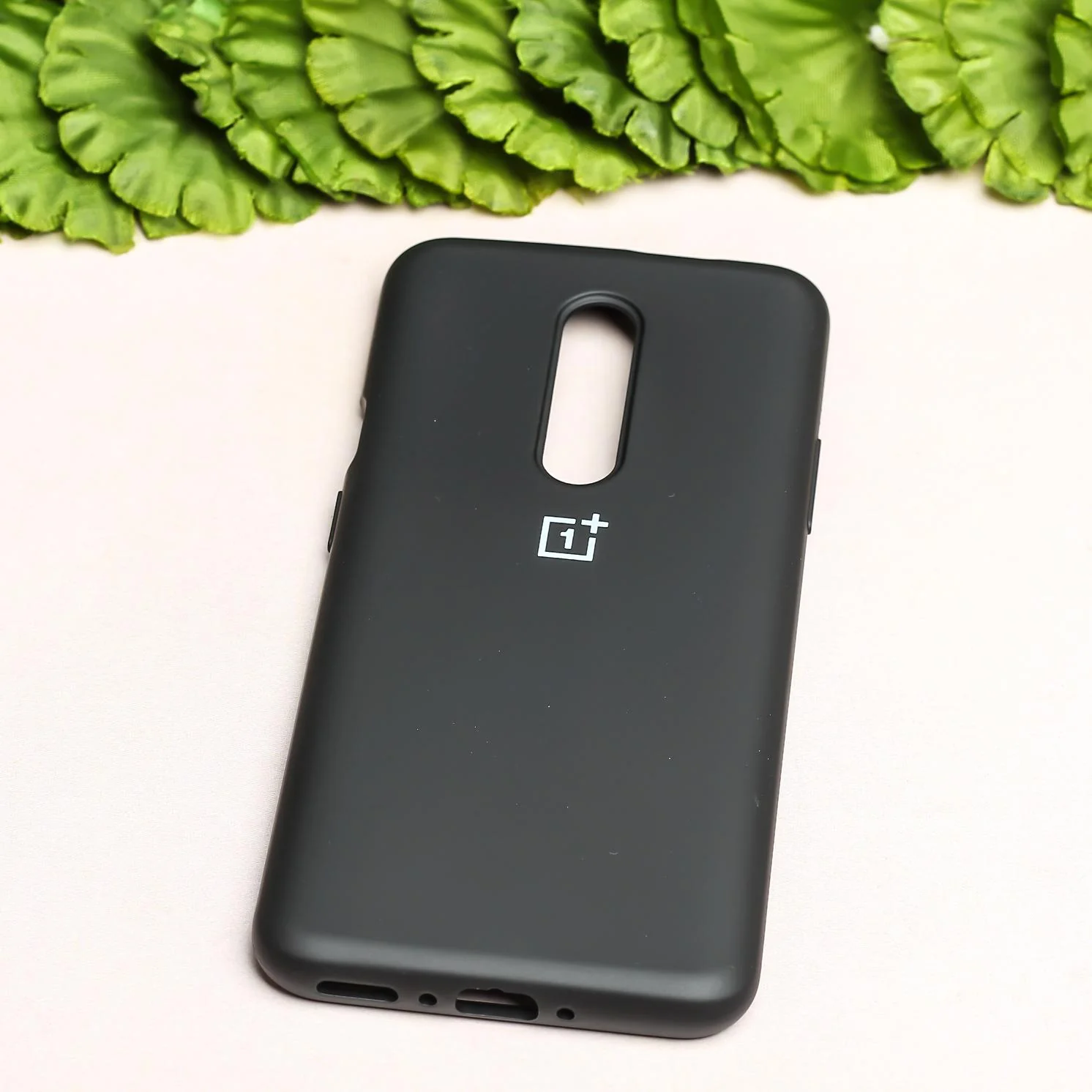 Black Original Silicone case for Oneplus 7 Pro - Image 2